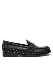 Tory Burch Mokasyny Studded Classic Loafer 159881 Czarny. Czarne mokasyny damskie Tory Burch, ze skóry. Za 1,609.00 zł.