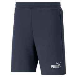 Krótkie spodenki męskie Puma TEAMFINAL CASUALS. Niebieskie szorty męskie Puma, bez wzorów, sportowe. Za 183.99 zł.