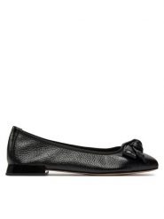 Caprice Baleriny 9-22105-42 Czarny. Czarne baleriny damskie Caprice, bez wzorów, ze skóry, bez obcasa. Za 273.99 zł.