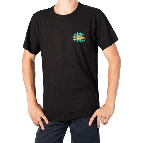 Koszulka męska sportowa Quiksilver VISIONS ID. Czarne t-shirty sportowe męskie Quiksilver, m, bez ramiączek. W wyprzedaży za 59.00 zł.