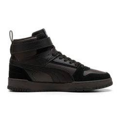 Buty Sneakersy Puma Rbd Game Sd 397551-03 czarne. Czarne buty sportowe na co dzień męskie z gumy, bez zapięcia. Za 414.96 zł.