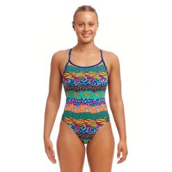 Strój kąpielowy damski jednoczęściowy na basen plażę Funkita. Niebieskie stroje jednoczęściowe damskie FUNKITA, xs, bez wzorów. Za 259.00 zł.