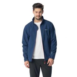 Kurtka Męska Softshell Lingen. Niebieskie kurtki softshell damskie Hi-tec, l, bez wzorów, z elastanu, bez kaptura. Za 184.83 zł.