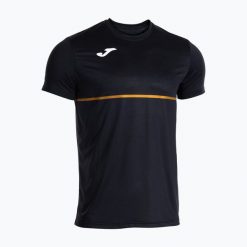 Koszulka do biegania męska Joma Record III. Czarne t-shirty sportowe męskie Joma, m, bez ramiączek, do biegania. Za 87.99 zł.