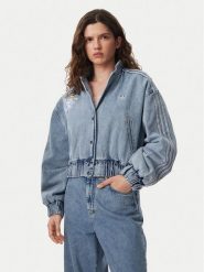 Adidas Kurtka jeansowa Care Bear KQ6747 Niebieski Regular Fit. Niebieskie kurtki damskie Adidas, s, bez wzorów, z jeansu, bez kaptura. Za 649.99 zł.