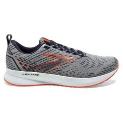 Buty do biegania męskie Brooks Levitate 5. Szare obuwie do biegania damskie Brooks. Za 695.50 zł.