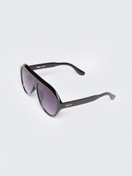 Okulary przeciwsłoneczne unisex czarne Aradi 906. Czarne okulary przeciwsłoneczne damskie Big Star. W wyprzedaży za 69.99 zł.
