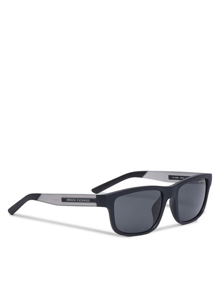 Armani Exchange Okulary przeciwsłoneczne 0AX4169SU 500187 Czarny. Czarne okulary przeciwsłoneczne męskie Armani Exchange. Za 429.99 zł.