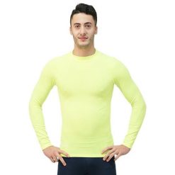 Koszulka termoaktywna Softee Bubble Child żółta. Żółte t-shirty sportowe męskie Softee, l, z elastanu, bez ramiączek, na fitness i siłownię. Za 168.99 zł.