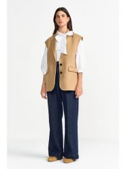 Rich & Royal Bluzka w kolorze białym rozmiar: M. Białe bluzki damskie Rich & Royal, m, bez wzorów, bez kołnierzyka, bez ramiączek. Za 160.96 zł.