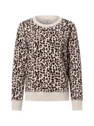 Marie Lund Bluza damska Kobiety Bawełna beżowy|brązowy wzorzysty, M. Brązowe bluzy bez kaptura damskie Marie Lund, m, z bawełny. Za 199.95 zł.