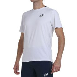 Bullpadel Lili 25v T-shirt. Białe t-shirty damskie bullpadel, bez wzorów, bez kołnierzyka. W wyprzedaży za 150.40 zł.