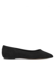 Nine West Baleriny WFA2622-1 Czarny. Czarne baleriny damskie Nine West, bez wzorów, z materiału, bez obcasa. Za 159.99 zł.