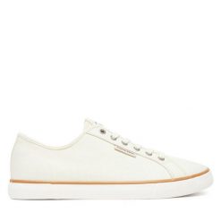 Tenisówki Calvin Klein Jeans. Brązowe trampki i tenisówki męskie Calvin Klein Jeans, bez wzorów, z jeansu, bez zapięcia. Za 189.99 zł.