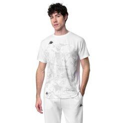 Koszulka Kappa Ivonu Pro. Niebieskie t-shirty sportowe męskie Kappa, xl, z elastanu, bez ramiączek, do biegania. Za 239.50 zł.
