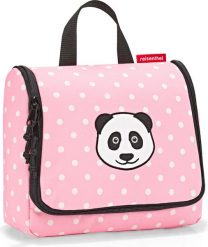 Kosmetyczka Toiletbag Kids panda różowa. Czerwone torebki dziecięce Reisenthel. W wyprzedaży za 83.30 zł.