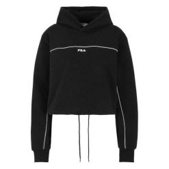 Damska Bluza Z Kapturem Z Nadrukiem Laagna. Czarne bluzy z kapturem damskie Fila, m, z materiału. Za 408.99 zł.
