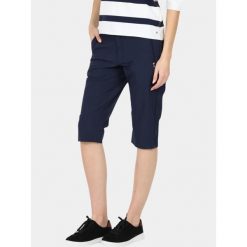 Spodnie capri damskie Luhta Eiskola. Niebieskie spodnie dresowe damskie Luhta, na lato, bez wzorów. Za 299.00 zł.