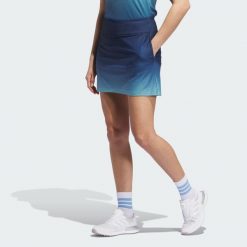 Spódnico-szorty Ultimate365 Gradient. Niebieskie spodenki sportowe damskie Adidas, bez wzorów. Za 329.00 zł.
