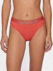Calvin Klein Swimwear Dół od bikini LV00Q61221 Różowy. Czerwone bikini damskie Calvin Klein Swimwear, bez wzorów. Za 189.99 zł.