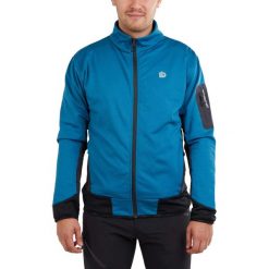 Bluza polarowa męska Fundango Rauris Midlayer. Niebieskie bluzy bez kaptura męskie Fundango, m, z polaru. Za 519.90 zł.