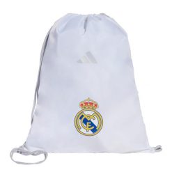 Torba Real Madrid Home Gym Sack. Białe torby męskie na ramię Adidas, bez wzorów, z materiału, na ramię. Za 89.95 zł.