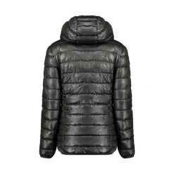 Kurtka pikowana zimowa damska Geographical Norway. Czarne kurtki damskie Geographical Norway, na zimę, xl, bez wzorów, z poliesteru, bez kaptura. Za 243.00 zł.