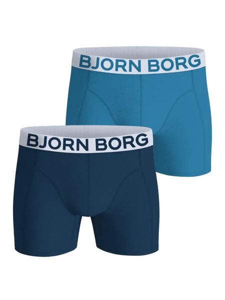 Bjorn_borg ORGANIC COTTON STRETCH BOXER 2p – bawełna z recyklingu – MULTIPACK 2. Bokserki męskie Björn Borg, bez wzorów, z bawełny. Za 249.50 zł.