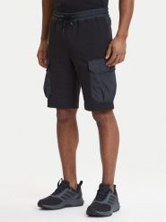 Parajumpers Szorty sportowe Boyce 26SMPMPAFP06 Czarny Regular Fit. Czarne szorty męskie Parajumpers, m, z bawełny. Za 879.99 zł.