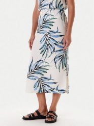 Tatuum Spódnica midi Seno T2509.176 Beżowy Regular Fit. Brązowe spódniczki damskie Tatuum, bez wzorów, z wiskozy, midi. Za 229.99 zł.