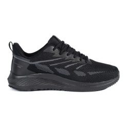 Vico Czarne męskie siatkowe buty sportowe. Czarne buty sportowe na co dzień męskie bez zapięcia. Za 151.58 zł.