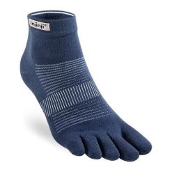 Skarpetki Injinji Original Weight Mini-Crew. Niebieskie skarpetki damskie Injinji, bez wzorów. Za 132.00 zł.