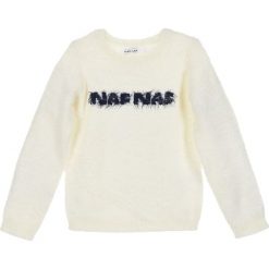 Bluza w kolorze kremowym. Białe bluzy dziewczęce Daniel Hechter, Naf Naf Kids, bez wzorów, bez ramiączek, bez kaptura. W wyprzedaży za 49.95 zł.