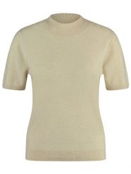 Gerry Weber Sweter w kolorze beżowym rozmiar: 42. Brązowe golfy damskie Gerry Weber, z kaszmiru, bez kołnierzyka. Za 220.12 zł.