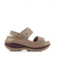 Crocs Sandały "Mega Crush" w kolorze beżowym rozmiar: 42/43. Brązowe sandały damskie Crocs, bez wzorów, bez obcasa, na platformie. Za 215.21 zł.