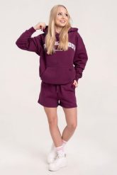 Spodenki fitness damskie Gym Glamour dresowe. Czerwone spodenki sportowe damskie GYM GLAMOUR, s, z bawełny, na fitness i siłownię. Za 139.99 zł.