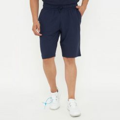 Szorty fitness męskie 9 niebieskie. Niebieskie szorty męskie Legea, m, z bawełny, na fitness i siłownię. Za 72.00 zł.
