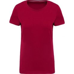 Koszulka damska Kariban Vintage. Czerwone bluzki sportowe damskie KARIBAN, bez wzorów, bez ramiączek. Za 86.50 zł.