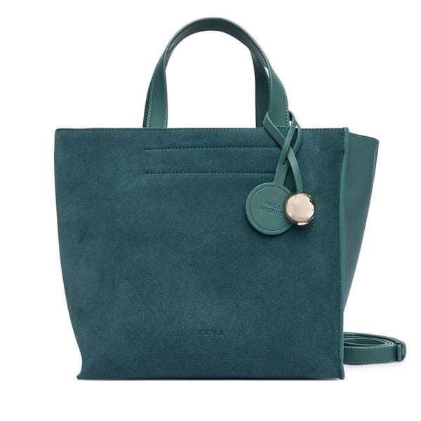 Torebka Furla. Zielone torebki klasyczne damskie Furla, bez wzorów, bez dodatków. Za 1,349.00 zł.