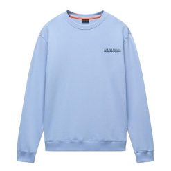 Bluza męska Napapijri B-Sovana C. Niebieskie bluzy bez kaptura męskie Napapijri, m. Za 239.99 zł.