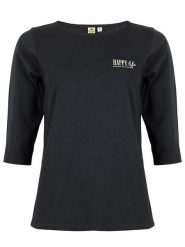 Roadsign Koszulka w kolorze czarnym rozmiar: L. Czarne bluzki damskie Roadsign, l, bez wzorów, z bawełny, bez kołnierzyka, bez ramiączek. Za 26.07 zł.