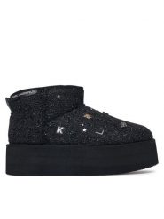 KARL LAGERFELD Śniegowce Thermo Charms & Studs KL48524B Czarny. Czarne śniegowce damskie Karl Lagerfeld, z materiału. Za 964.99 zł.