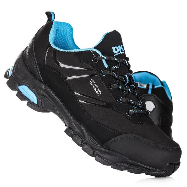 Buty damskie trekkingowe wodoodporne DK FALCON. Czarne obuwie do biegania damskie DK. Za 149.00 zł.
