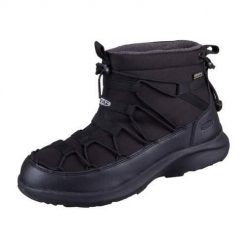 Buty do chodzenia damskie Keen Uneek Snk Chukka II WP. Czarne buty sportowe na co dzień damskie Keen, bez wzorów, z materiału, trekkingowe. Za 484.00 zł.