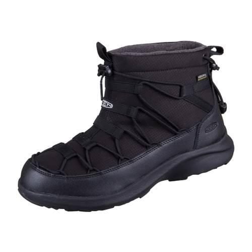 Buty do chodzenia damskie Keen Uneek Snk Chukka II WP. Czarne buty sportowe na co dzień damskie Keen, bez wzorów, z materiału, trekkingowe. Za 486.00 zł.