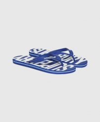 Superdry Klapki Vintage z gumowym paskiem – REGAL BLUE. Niebieskie klapki i japonki męskie Superdry., z gumy. Za 99.15 zł.