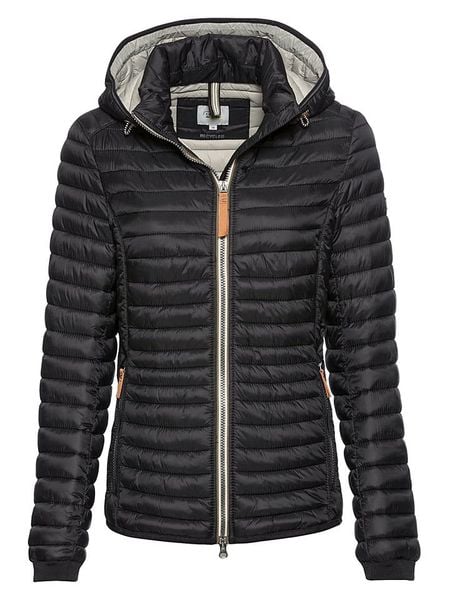 Camel Active Kurtka pikowana w kolorze czarnym rozmiar: 42. Czarne kurtki damskie Camel Active, bez wzorów, bez kaptura. Za 355.78 zł.