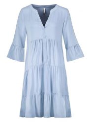 Sublevel Sukienka w kolorze błękitnym rozmiar: S. Niebieskie sukienki damskie Sublevel, s, bez wzorów, z wiskozy, bez kołnierzyka, bez ramiączek, midi. Za 113.99 zł.