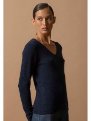 Perfect Cashmere Kaszmirowy sweter "Shannon" w kolorze granatowym rozmiar: XL. Niebieskie swetry klasyczne damskie Perfect Cashmere, xl, z kaszmiru, bez kołnierzyka. Za 314.01 zł.