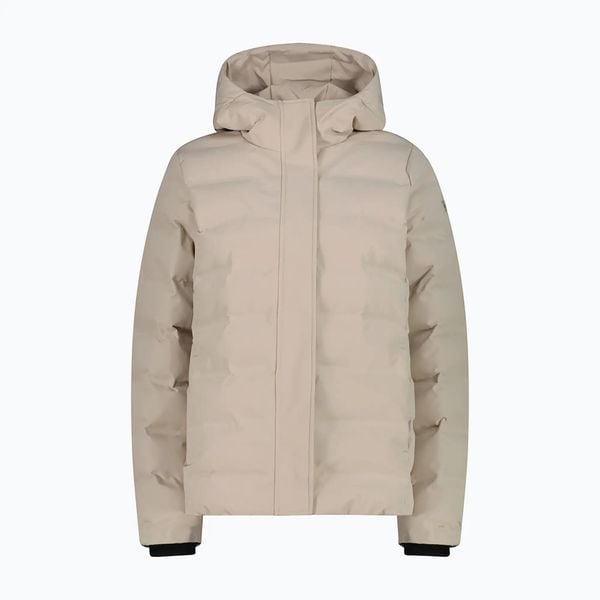 Kurtka ocieplana damska CMP 35K3666 Fix Hood. Brązowe kurtki damskie CMP, m, bez wzorów, z materiału, z kapturem. Za 449.99 zł.